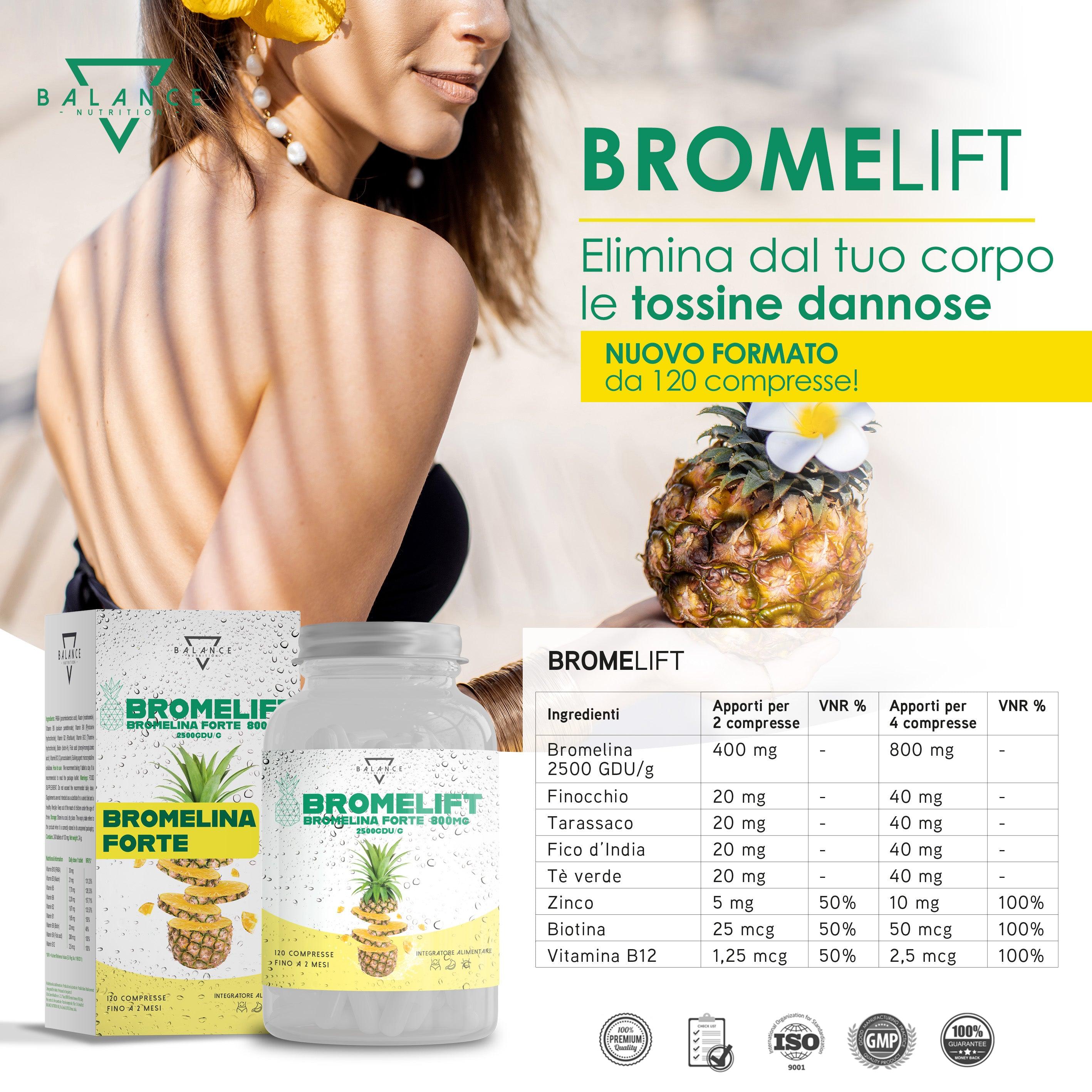 BROMELIFT®| Bromelina Forte Drenante - Balance Nutrition