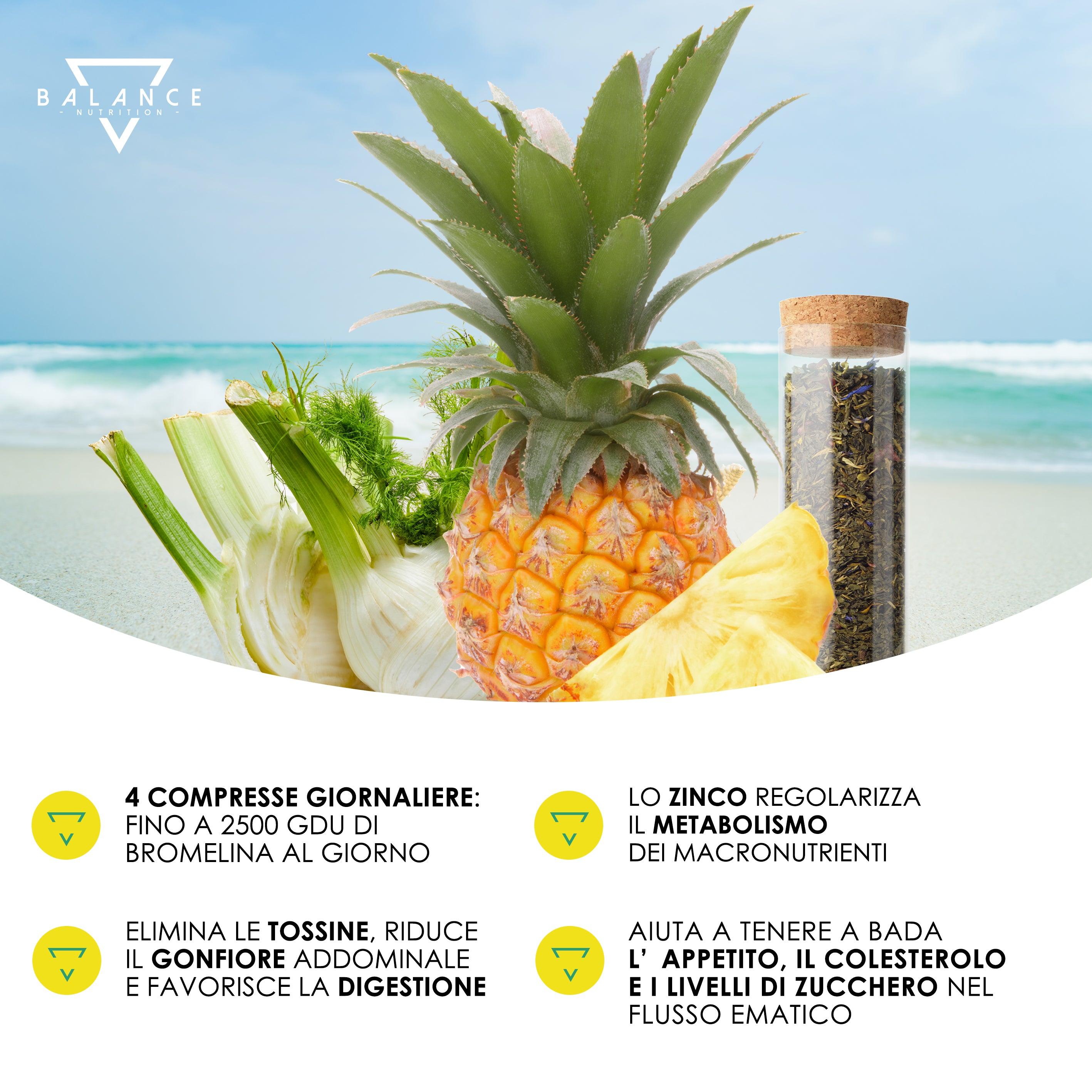 BROMELIFT®| Bromelina Forte Drenante - Balance Nutrition