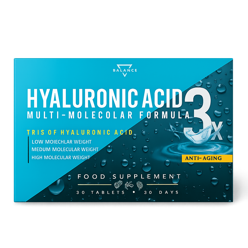HYALURONIC ACID 3X™ Complément alimentaire à action anti-âge et anti-rides