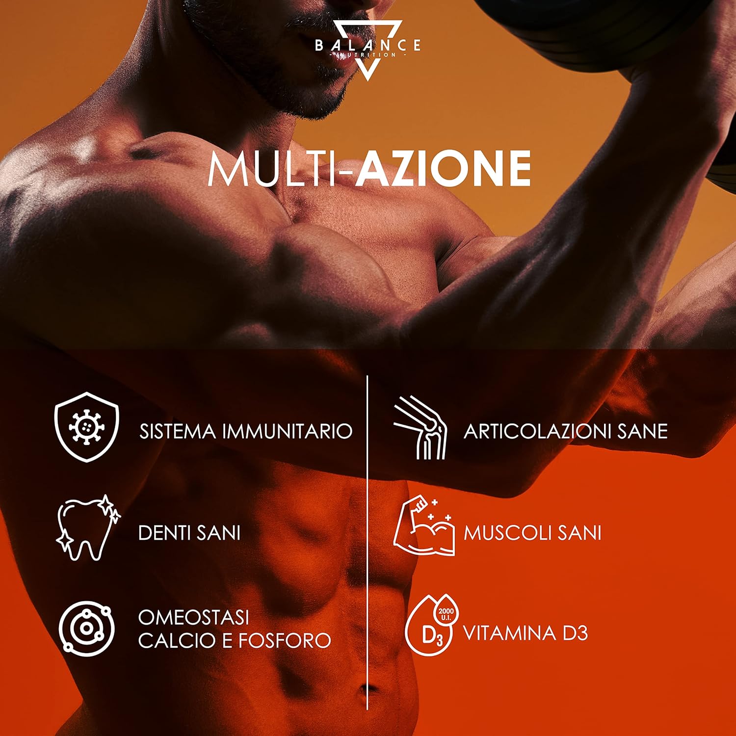 VITAMINA D3 Ossa, Cartilagini, Denti e Intestino - Balance Nutrition