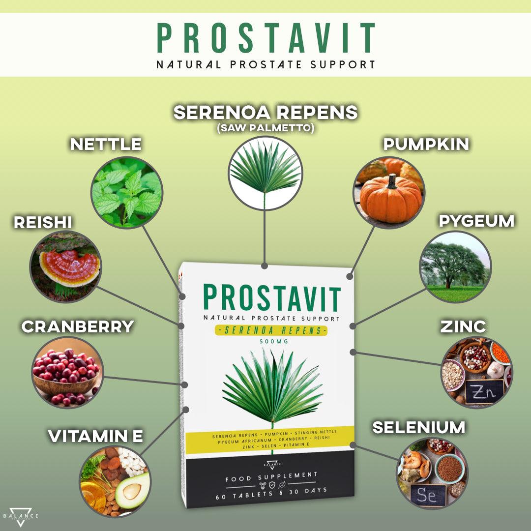 PROSTAVIT™ Integratore alimentare per il benessere della Prostata - Balance Nutrition