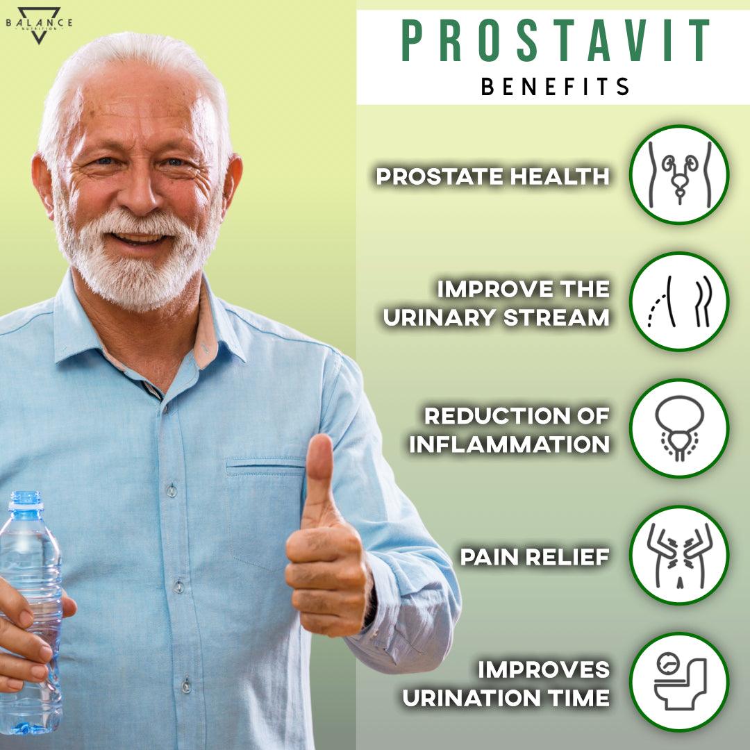 PROSTAVIT™ Integratore alimentare per il benessere della Prostata - Balance Nutrition