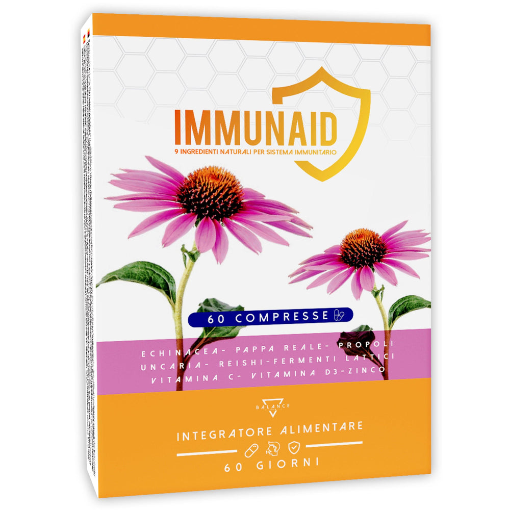 
                  
                    IMMUNAID™ 60 compresse - Integratore per le difese immunitarie - Balance Nutrition
                  
                